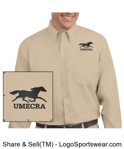 Mens Long Sleeve Easy Care Shirt Design Zoom